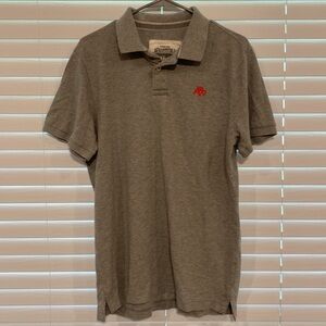 Aēropostale Nineteen Eighty Seven Collared Grey Polo Shirt [Size L]